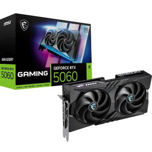 MSI GeForce RTX 5060 8G GAMING OC �O���t�B�b�N�X�{�[�h VD9202