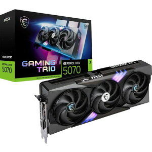 MSI GeForce RTX 5070 12G GAMING TRIO OC �O���t�B�b�N�X�{�[�h VD9068