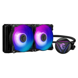 MSI MAG Core Liquid 240R V2 �ȈՐ���CPU�N�[���[ LGA1700�Ή� FN1667 �u���b�N