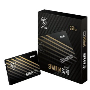 MSI ����SSD 2.5�C���` SPATIUM S270�V���[�Y 240GB S78-440N070-P83 HD3825
