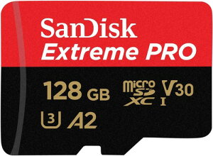 Highspirit microSDXC 128GB SanDisk �T���f�B�X�N Extreme PRO UHS-1 U3 V30 4K Ultra HD A2�Ή� SD�A�_�v�^�[�t [���s�A���i]