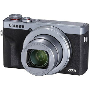 Canon �R���p�N�g�f�W�^���J���� PowerShot G7 X Mark III �V���o�[ 1.0�^�Z���T�[/F1.8�����Y/���w4.2�{�Y�[�� PSG7XMARKIIISL