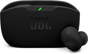 JBL WAVE BUDS 2 ���S���C�����X�C���z�� Bluetooth/�A�N�e�B�u�m�C�Y�L�����Z�����O/�}���`�|�C���g / IP54�h���h�o / �A�v���Ή�/USB Type-C/�u���b�N / JBLWBUDS2BLK