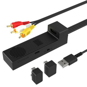 �J�V���� ��p�t�@�����ڂŔM�\����h��HDMI��RCA�ɕϊ����ăJ�[�i�r�Ŋς��R���o�[�^�[ Fire TV Stick�e��ɑΉ� �J�[�i�r�ڑ� �ԍڗp �A�i���O�ϊ��P�[�u�� ���d�p�R�l�N�^�t KD-276