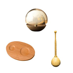 【10/30~11/1限定|10%クーポン配布中】たまゆらりん3点セット 2寸 モダン仏具 小型仏壇 ウォールナット ナラ 黒檀 メープル 花梨 天然木 家具調仏壇 モダン仏壇 おりん 小物