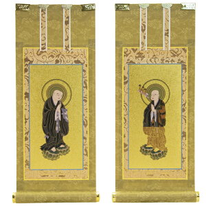 【マラソン限定|10%クーポン配布中】掛け軸 掛軸 もくらん 30代 両脇 各宗派から選べます 紋鋲プレゼント 禅宗 天台宗 曹洞宗 浄土宗 浄土真宗 浄土真宗本願寺派 真宗大谷派 真言宗 臨済宗