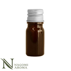 遮光ビン 10ml（アンバー） シルバーキャップ　ヴァーティカルドロッパー 【 遮光瓶 アロマ ドロッパー付 ガラス瓶 容器 薬瓶 調合 保存 アロマオイル エッセンシャルオイル 精油 キャリアオイル フレグランスオイル 香水 手作り 】