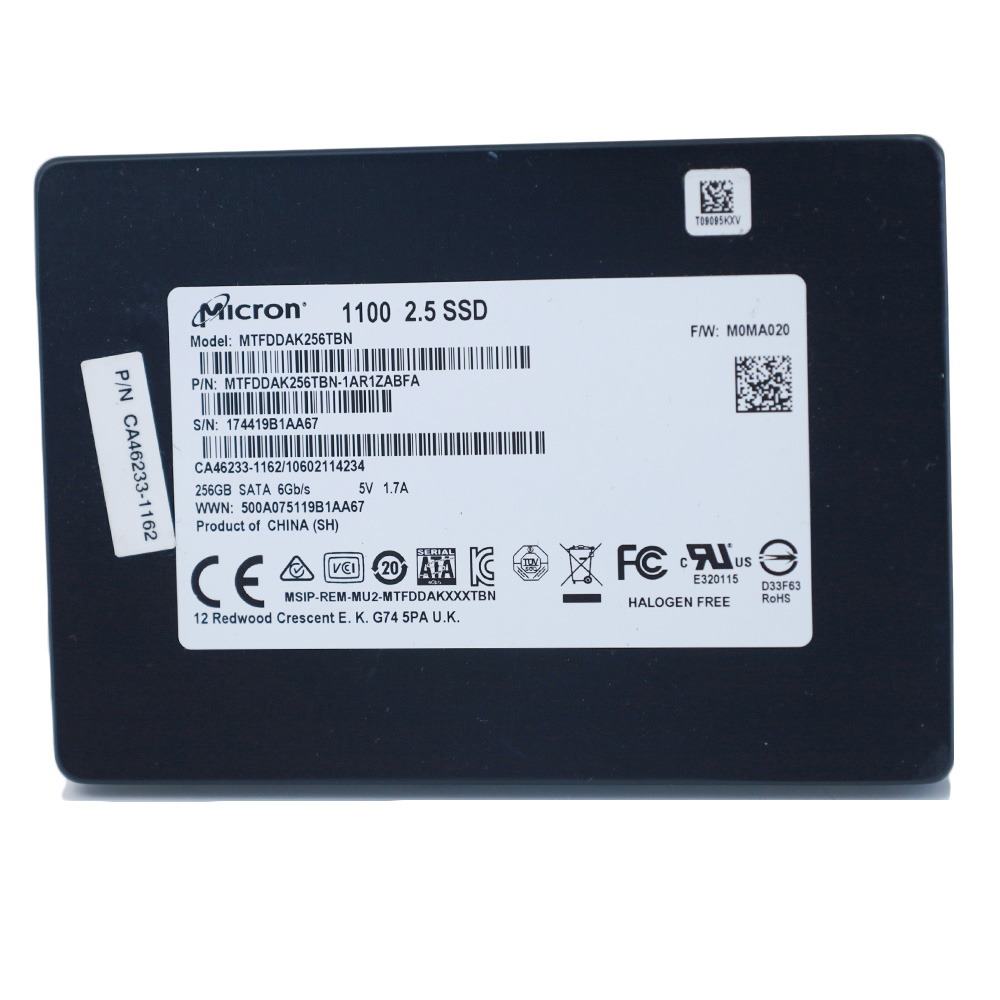 楽天市場】【中古】Micron 1100 中古SSD [256GB/2.5インチ/7mm] Serial