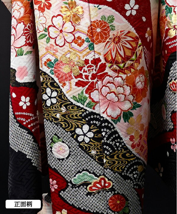 楽天市場】【受注品】〔成人式〕振袖レンタル 絞り柄金刺繍手毬 