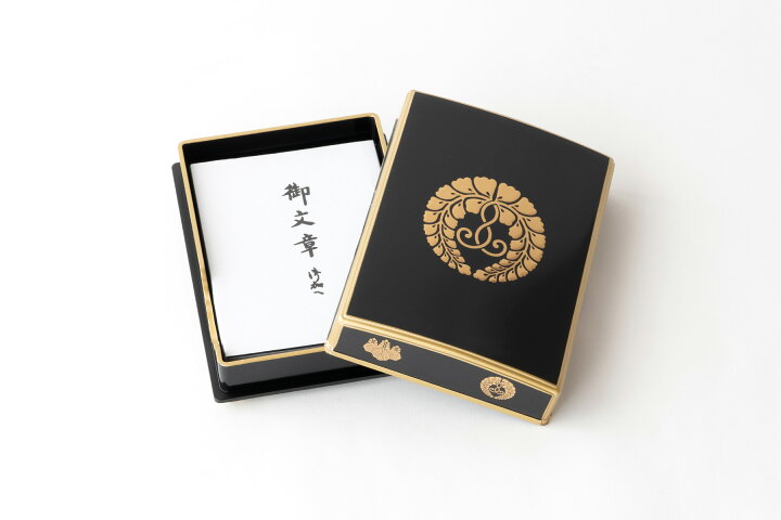 楽天市場】御文章箱 下り藤 大型 木製 上品 31.1センチ 機能的 文箱 