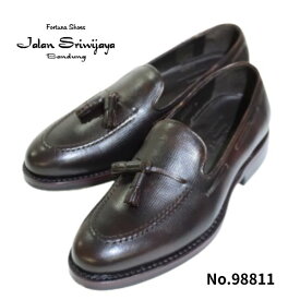 ジャランスリウァヤ Jalan Sriwijaya 靴 メンズ ダイナイト底 オールシーズン おしゃれ 通勤 ビジネス ドレス カジュアル キレカジ トラッド インドネシア製 アンティーク グレインカーフ 98911 グッドイヤー製法 ダークブラウン