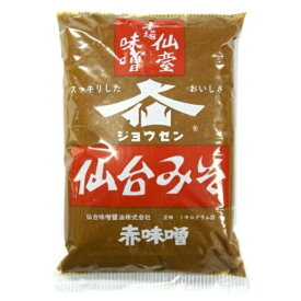 仙台みそ 赤味噌 1kg 仙台味噌醤油(1袋)