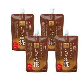 マルコメ プラス糀 生しょうゆ糀 200g×4袋