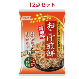 天乃屋 おこげ 煎餅 醤油味 9枚×12袋