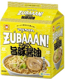 マルちゃん ZUBAAAN!にんにく旨豚醤油 3食パック×4袋