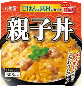 丸美屋食品工業 レンジで簡単! 親子丼 ごはん付き 285g×6個