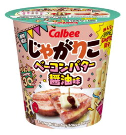 カルビー じゃがりこ ベーコンバター醤油味52g×12個