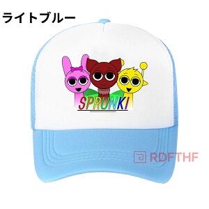 �X�v�����L�[ Sprunki incredibox �L���b�v �L�b�Y ���b�V�� �����j���O�L���b�v �q���p �j�̎q ���̎q ���� �y�� �X�q �X�|�[�c�L���b�v ���悯 UV�J�b�g ���� �ʋC�� 52cm 58cm���� �A�E�g�h�A �O