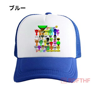 �X�v�����L�[ Sprunki incredibox �L���b�v �L�b�Y ���b�V�� �����j���O�L���b�v �q���p �j�̎q ���̎q ���� �y�� �X�q �X�|�[�c�L���b�v ���悯 UV�J�b�g ���� �ʋC�� 52cm 58cm���� �A�E�g�h�A �O