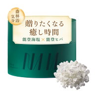 NAIA 公式 能登ヒバ バスソルト 480g 【木製スプーン付】 入浴剤 高級 ギフト プレゼント 森林浴 ひのき…