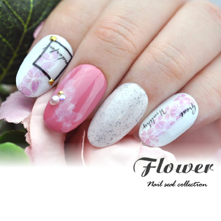 楽天市場 さくらネイルシール フラワー ピンク ネイルシール 極薄 桜 バー スティック 棒 半透明 ネイルアート ネイルシール ネイル シール ネイル用品 デコ 花 フラワー 花柄 ネイルグッズ ジェルネイル ジェルネイル用品 ネイルパーツ デコシール ネイル工房 貼る