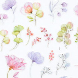 ネイルシール フラワー 花 パステルカラー 極薄 押し花 押花 ドライフラワー メルヘン ネイルアート ネイルシール フラワー | ジェルネイル ネイル シール ネイル用品 ジェル 花柄 フラワーネイルシール ジェルネイルアート フラワーネイル ネイル工房