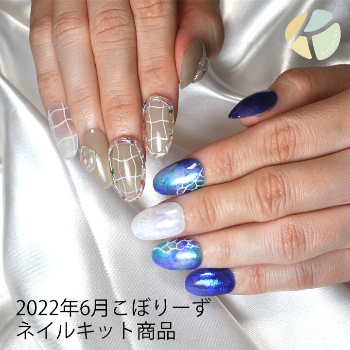 楽天市場 ネイル工房オンラインサロン こぼりーず 22年6月デザイン 押し花orエフェクトフレーク ラメ カラー ネイルジェル アートジェル ジェルネイル用品 爪 カラージェルネイル ジェルネイルアート ネイル工房 ネイル工房