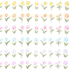 フラワーネイルシール 極薄 透ける 花 ホワイト チューリップ カラージェル かわいい 貼るだけ簡単 ネイルシール | ネイル シール ネイル用品 フラワー 花柄 ジェルネイル ネイルパーツ ジェル ネイルシール