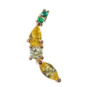 果実 フルーツ ジルコニア ネイルパーツ メタルパーツ ジェルネイル | ネイル パーツ ネイルパーツ ジェル ネイル用品 ハンドメイド デコ メタル デコパーツ ジュエリーネイル ネイルグッズ