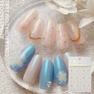 【全品半額coupon事前配布中】ネイルシール アンバサダーコラボ×MIKIさん フラワー 花 グラデーション …