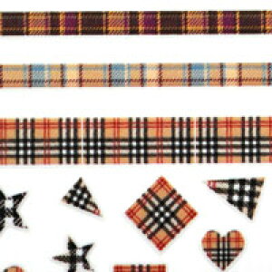 【全品半額coupon事前配布中】ネイルシール チェック ライン タータンチェック 星 ハート | ジェルネイル ネイル ネイル用品 ジェル シール デコ用品 貼るだけ ジェルネイルシール ネイルアー