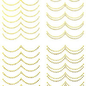 【全品半額coupon事前配布中】ネイルシール ネイル工房 ライン フレンチ ドット ゴールド | ジェルネイル ネイル ネイル用品 ジェル シール デコ用品 貼るだけ ジェルネイルシール ネイルアート ジェルネイルアート ネイルグッズ