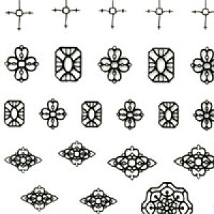 【全品半額coupon事前配布中】ネイルシール レース ライン フラワー 刺繍 モチーフ 細かい かぎ編み | ジェルネイル ネイル ネイル用品 ジェル シール デコ用品 貼るだけ ジェルネイルシール