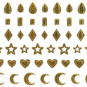 【全品半額coupon事前配布中】ネイルシール ネイル工房 月 星 スター ティアドロップ 四角 オーバル| ジェルネイル ネイル ネイル用品 ジェル シール デコ用品 貼るだけ ジェルネイルシール