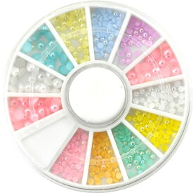 【全品半額coupon事前配布中】ジェルネイルに埋め込みOK♪パステルパールストーン★2mmと3mm | パールストーン パーツ ネイルパーツ ストーン ジェル ジェルネイル パール ネイル用品 ネイル ジェルネイルパーツ ネイルアート ジェルネイル用品 ネイル工房