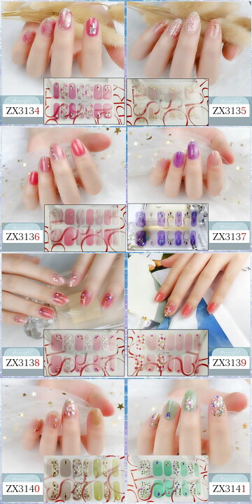 楽天市場 貼るだけ 3d ネイルシール ジェルネイル ジェルネイルシール ネイルステッカー ネイルラップシール ネイルラップ シール ステッカー カラージェル ジェルネイルカラー ネイルセット ネイルキット セール Sale Nail Color チップ セルフネイル ネイルデザイン