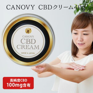 y20OFFN[|zCBDN[ CANOVY 40g CBD CREAM xCBD 100mgܗLyzyDMzyCO×z