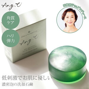 【10%OFFクーポン】アンジーユー Ang.U クリアモイストソープ 100g アンジーユー 高橋恵子プロデュース 石鹸 枠練り石鹸 洗顔石鹸 せっけん ボディソープ 洗顔料 洗顔用 モイストソープ モリン