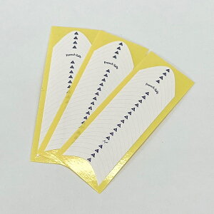 【3,980円以上送料無料】【公式】フレンチテープ 貼って塗るだけ 簡単 10枚入 フレンチネイル ミラーフレンチ セルフネイル ミラーネイル ガイドテープ ネイル ポリッシュ ジェル メタリック