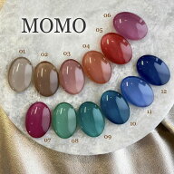 ■カラージェル MOMO by nail for all 3g 01-12 《10個までメール便でも可》