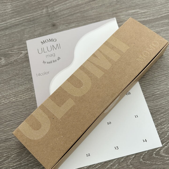 楽天市場】MOMO ULUMI mag 14色セット カラーチャート付き : nail for 