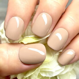 ☆ワンカラーネイル/くすみピンク☆スモーキー ダスティー 大人可愛い 上品 デイリー 普段使い 単色 シンプル プチプラ 繰り返し使える貼るだけ簡単便利 ネイリスト作成 ハンドメイド手作り ネイルチップnail短いつけ爪付け爪 使いやすい自爪感覚ベリーショート