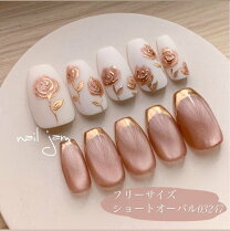楽天市場】ネイルチップ 薔薇の通販