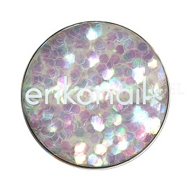 erikonail（エリコネイル）：ジュエリーコレクション／ホワイトオーロラ 六角 L（ERI-85）