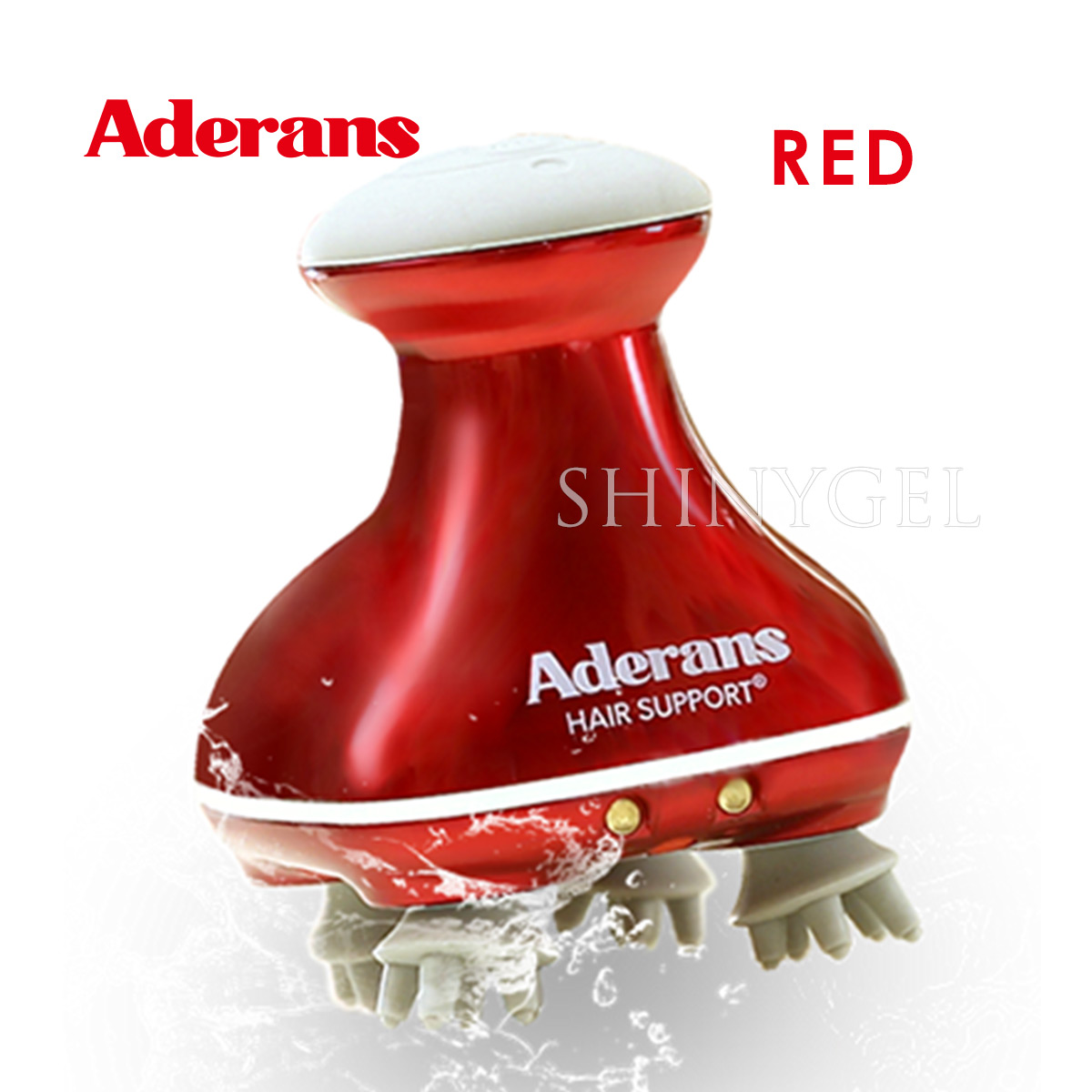 Aderans（アデランス）：【最新版】バスタイムエステ SPANIST（スパニスト） USB充電使用OKタイプ（カラー：レッド or ブラック）  【スカルプケアマシーン】 | シャイニージェル公式ショップ