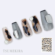 （メール便○）TSUMEKIRA（ツメキラ）：ネイルシール MEGU NAIL プロデュース MEGUニュアンスインク BROW…