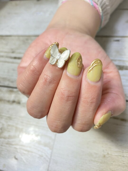 Sale 69 Off 蝶 ネイルパーツ 韓国 5個 Teleacv Cl