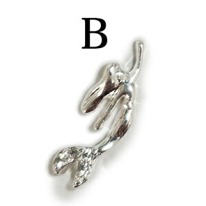 【マーメイド 人魚パーツ 4個】ネイルパーツ ネイルグッズ ネイル用品 ネイル ネイルアート パーツ ジルコニア 夏 マリン 海 人気 おすすめ 可愛い かわいい