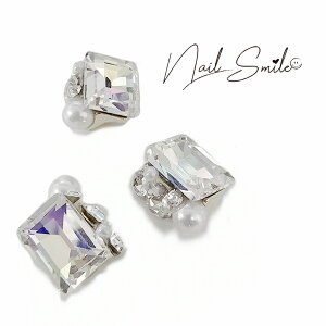 長方形オーロラビジューパーツ ( 4p ) ネイルパーツ ネイルグッズ ネイル用品 ネイル ネイルアート パーツ ハンドメイド アクセサリー パール ストーン ビジュー ガラスストーン ジュエリー