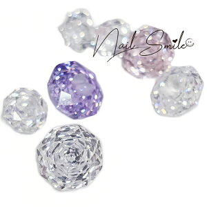 【在庫限り】ネイルパーツ ネイルグッズ ネイル用品 ネイル ネイルアート【ジルコニア】インナーローズVカットストーン ( S4p M2p ) ストーン ハンドメイド アクセサリー ジルコニアストーン